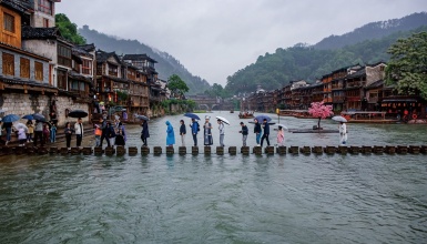 雨景